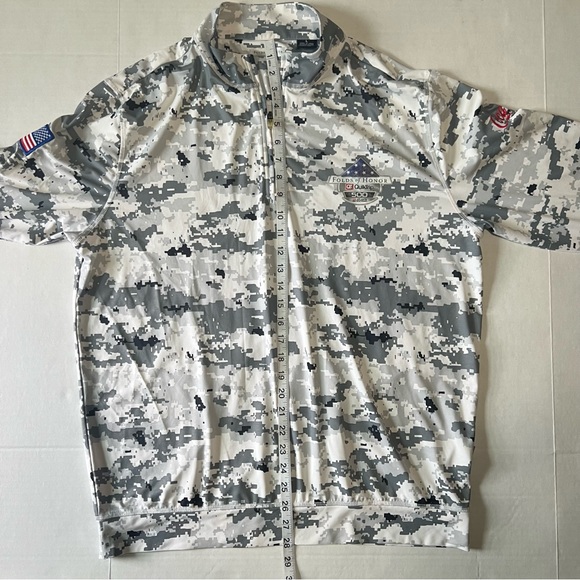 Folds of honor Quick Trip 500 Atlanta speed way long sleeve pullover size large - Picture 6 of 11